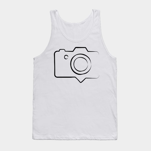 camera Tank Top by FromBerlinGift